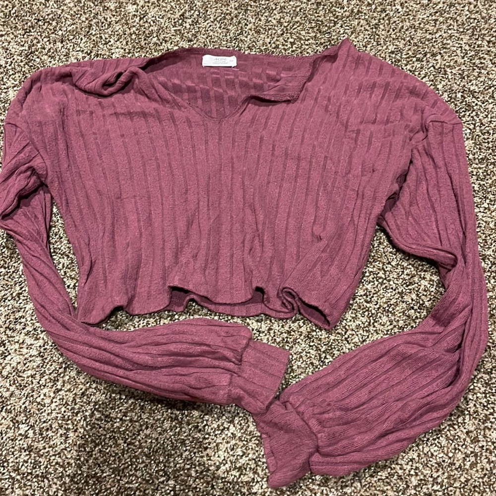 Cropped sweater